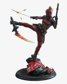 Sideshow Marvel Lady Deadpool Premium Format Figure - Statue Deadpool, HD Png Download, Transparent PNG