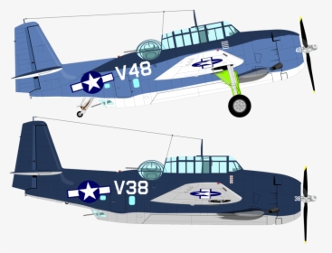 Propeller Driven Aircraft,north American A 36 Apache,douglas - Vector Vintage Air Force Plane, HD Png Download, Transparent PNG
