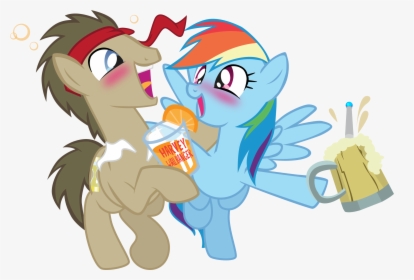 Doctor Whooves And Rainbow Dash, HD Png Download, Transparent PNG
