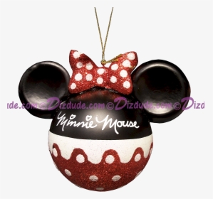 Disney Minnie Mouse Ears Christmas Tree Ornament © - Christmas Ornament, HD Png Download, Transparent PNG
