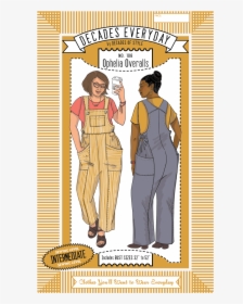 Decades Of Style Ophelia Overalls, HD Png Download, Transparent PNG