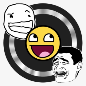 Laughing Crying Emoji Meme Dank Memes - Awesome Face In Real Life, HD Png Download, Transparent PNG