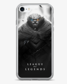 League Of Legends Nighthunter Rengar Iphone 7/7 Plus - Lol Black And White, HD Png Download, Transparent PNG