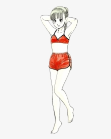 “swimsuit Hibari  ” • Artist - ストップ ひばり くん, HD Png Download, Transparent PNG