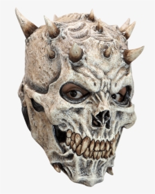 Spiked Skull Mask - Skeleton Mask, HD Png Download, Transparent PNG