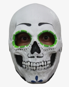 Catrin Skull Mask - Dia De Los Muertos Mask Men, HD Png Download, Transparent PNG