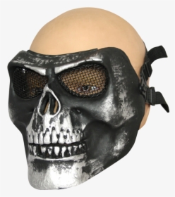 Hardshell Face Mask Skull - Skull, HD Png Download, Transparent PNG