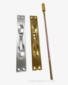Manual Flush Bolt, For Metal Door - Sliding Door, HD Png Download, Transparent PNG