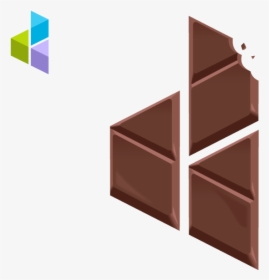 D3 Logo Chocolate Vector Branding Illustration Design - Creative Chocolate Logo Design, HD Png Download, Transparent PNG