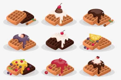 Icons Download Free Art - Waffle Bar Clipart, HD Png Download, Transparent PNG
