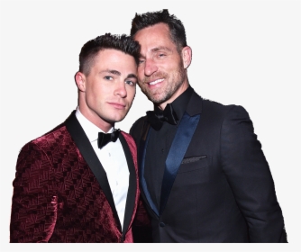 Colton Haynes & Jeff Leatham Lgb - Colton Haynes Father, HD Png Download, Transparent PNG