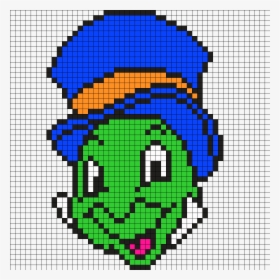 Jiminy Cricket Perler Beads, HD Png Download, Transparent PNG