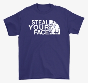 Grateful Dead Steal Your Face The North Face Logo Shirts - North Face, HD Png Download, Transparent PNG