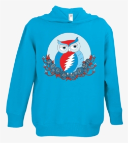 Grateful Dead Owl Toddler Hoodie - Sweatshirt, HD Png Download, Transparent PNG