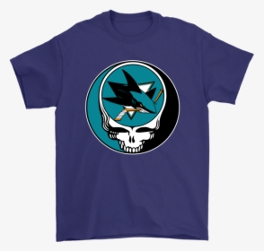 Nhl Team San Jose Sharks X Grateful Dead Logo Band - Mickey Mouse Slipknot T Shirt, HD Png Download, Transparent PNG