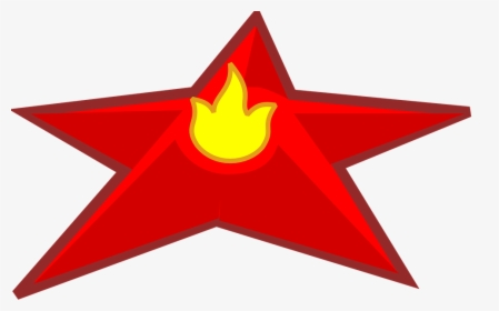 Star, Fire, Flame, 3d, Red, HD Png Download, Transparent PNG