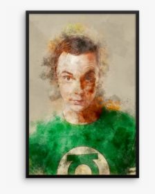 Sheldonfinal Mockup Wall Original - Self-portrait, HD Png Download, Transparent PNG