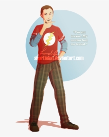Sheldon Cooper By Shortiebat - Sheldon Cooper Fan Art, HD Png Download, Transparent PNG