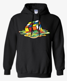 Melting Rubiks Cube Shirt - No Such Thing As A Fish Hoodie, HD Png Download, Transparent PNG
