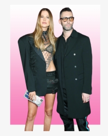 Adam Levine And Behati Prinsloo Fell In Love Over Email - Adam Levine Wife In Victoria Secret 2018, HD Png Download, Transparent PNG