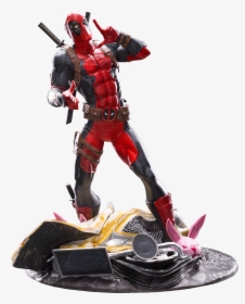 Deadpool Taco Truck Marvel Gallery 10” Pvc Diorama - Diamond Select Gallery Deadpool Taco, HD Png Download, Transparent PNG