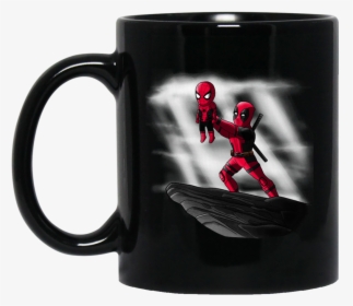 Deadpool Spiderman Lion King Adaptation Coffee Mug - Deadpool, HD Png Download, Transparent PNG