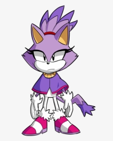 My Idea Of What Classic Blaze The Cat Might Look Like - Classic Blaze The Cat, HD Png Download, Transparent PNG