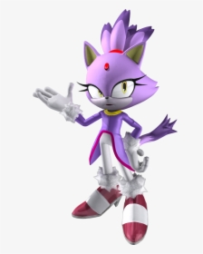 Blaze The Cat Sexy Happy, HD Png Download, Transparent PNG