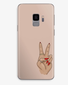 Peace Skin Galaxy S9 - Smartphone, HD Png Download, Transparent PNG