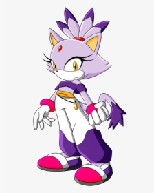 Blaze The Cat Png, Transparent Png, Transparent PNG