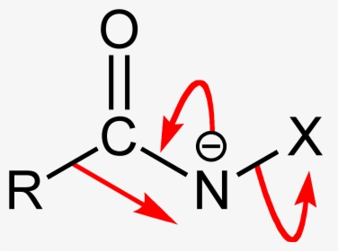 N Acyl N Ylamide Anion Rearrangement 2d Straight Arrow, HD Png Download, Transparent PNG