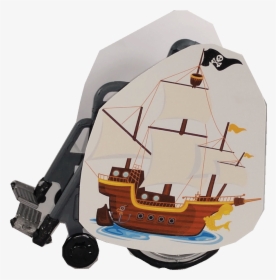 Pirate Boat Png, Transparent Png, Transparent PNG