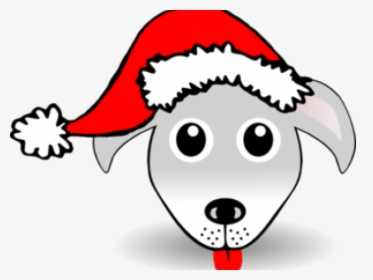 Santa Clipart Dog, HD Png Download, Transparent PNG