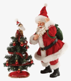 Santa Christmas Figurine By Possible Dreams, HD Png Download, Transparent PNG