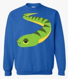 Snake Emoji Sweatshirt, HD Png Download, Transparent PNG