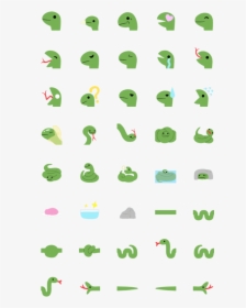 Snake Emoji Png, Transparent Png, Transparent PNG