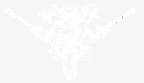The Rolling Barrage Logo Grunge White, HD Png Download, Transparent PNG