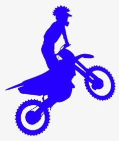Black And White Motocross Clipart , Png Download, Transparent Png, Transparent PNG