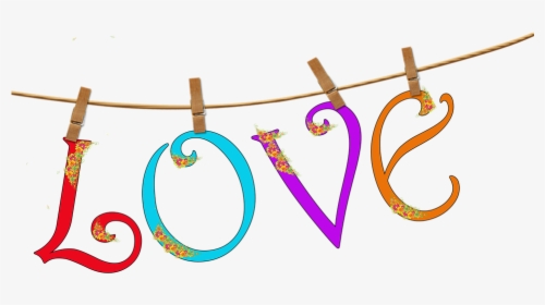 Love, Letters, Letters Hanging, Flowers, HD Png Download, Transparent PNG