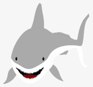 Silhouette Clipart Shark, HD Png Download, Transparent PNG