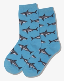Kid S Great White Sharks Socks   Class Slick Lazy Image, HD Png Download, Transparent PNG