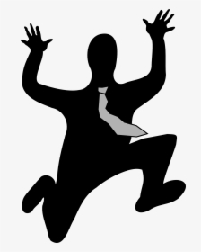 Running Man Silhouette Png, Transparent Png, Transparent PNG