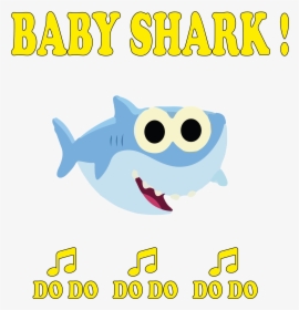 Clip Art Baby Shark Cartoon, HD Png Download, Transparent PNG