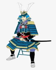 Clip Art Samurai Illustration, HD Png Download, Transparent PNG