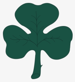 Free Clipart Of A St Paddy S Day 4 Leaf Clover Shamrock, HD Png Download, Transparent PNG