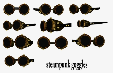 Steampunk Goggles Clipart, HD Png Download, Transparent PNG
