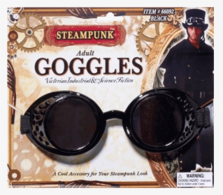 Black Steampunk Goggles, HD Png Download, Transparent PNG