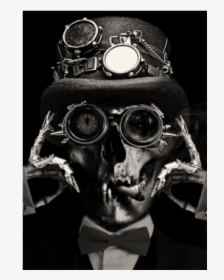 Steampunk Skull, HD Png Download, Transparent PNG