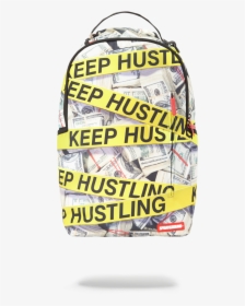 Sprayground Keep Hustling Backpack, HD Png Download, Transparent PNG