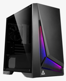 Dp301m Tempered Glass, No Psu, Microatx, Black, Mid, HD Png Download, Transparent PNG